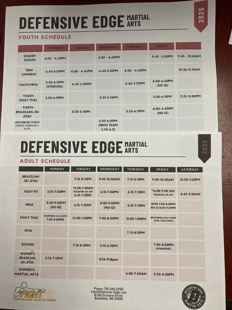 Defensive Edge Martial Arts Academy BJJ Academy - photo 2
