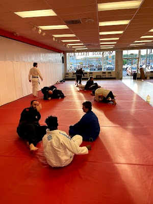 Inside Monroe Hall Brazilian Jiu Jitsu academy