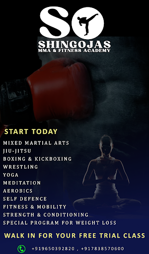 Inside ShingOjas MMA and Fitness Academy academy