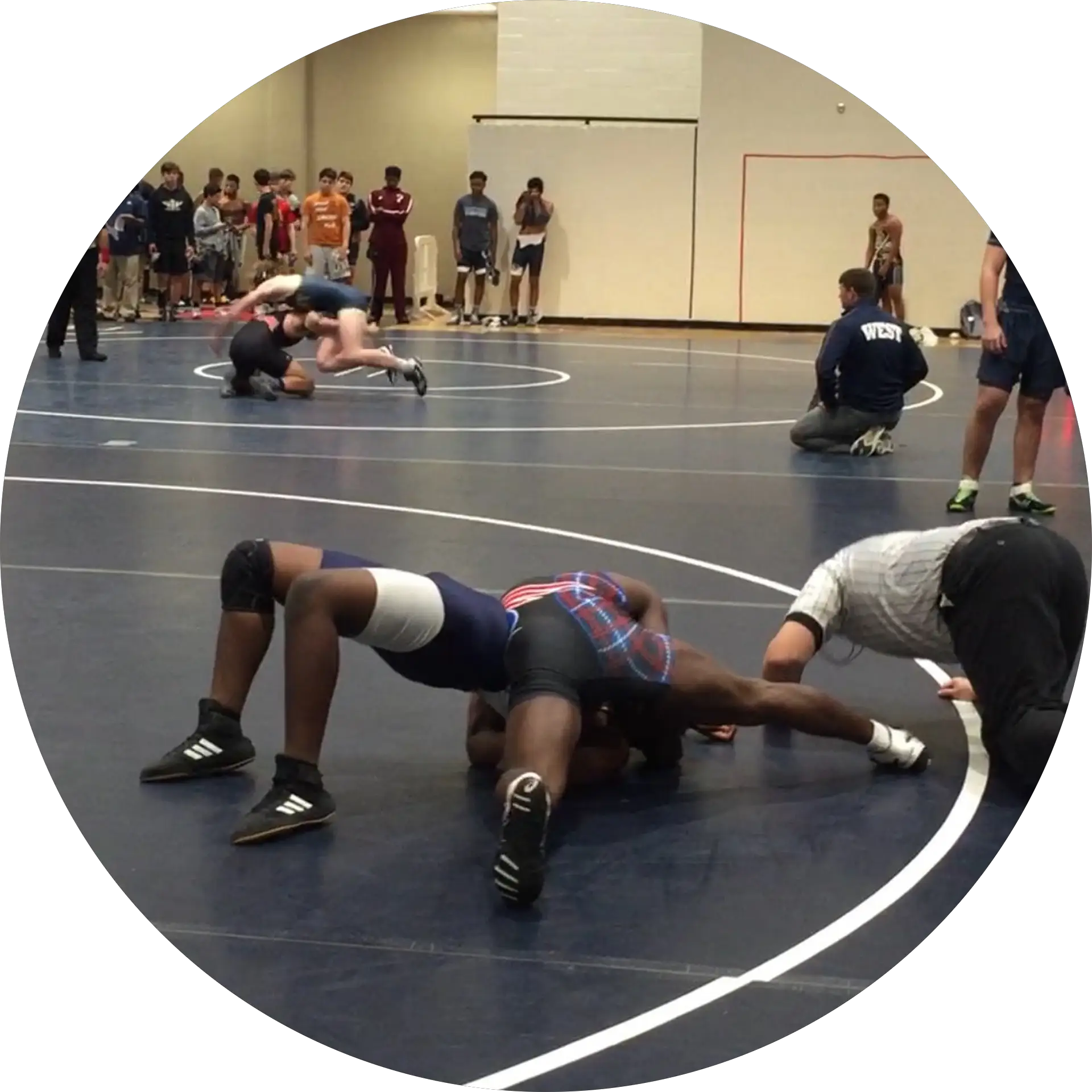 Ronald Humphrey Wrestling page