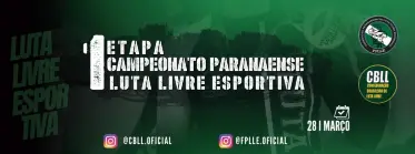 1° Etapa Campeonato Paranaense de Luta Livre Esportiva 2026
