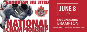 2026 Canadian Nationals Jiu Jitsu Tournament