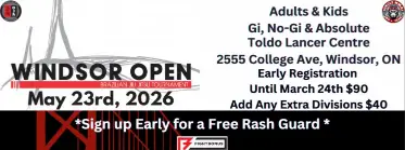 2026 Windsor Open Jiu Jitsu Tournament