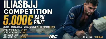 5 000€ CASHPRIZE | ILIASBJJ BRUSSELS COMPETITION