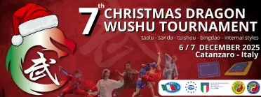 7th CHRISTMAS DRAGON WUSHU TOURNAMENT &amp; Coppa Italia PWKA (taolu - sanda - bingdao - tuishou)