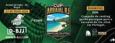 ARRAIAL DO CABO CUP | D-BJJ EURO BRAZIL TOUR 1º ETAPA