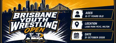 Brisbane Youth Wrestling Open - BJJ Tournament in Queensland 2026