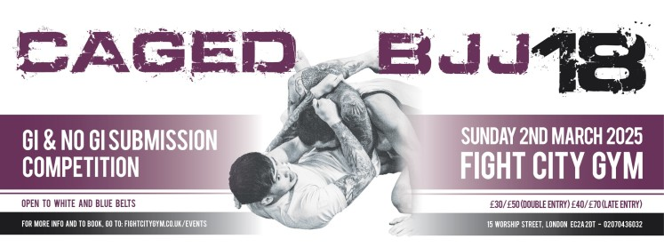 Caged BJJ 18 - London