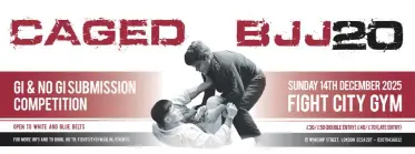Caged BJJ 20 - London