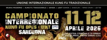 Campionato Interregionale Kung Fu OPES 2026 UIKT SARDEGNA