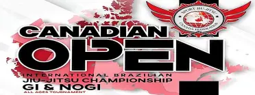 CANADIAN OPEN - International Brazilian Jiu Jitsu Championship Gi &amp; No-Gi - OTTAWA