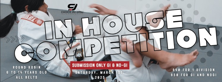 Choice BJJ Kids In-House Open II - Gi and No-Gi