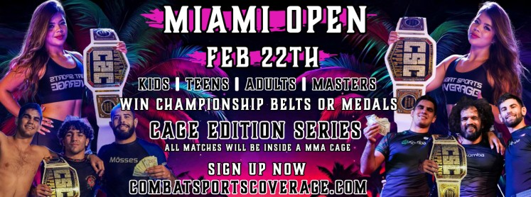 CSC GRAPPLING 33: MIAMI OPEN CAGE SERIES