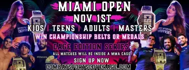 CSC GRAPPLING 37: MIAMI OPEN CAGE SERIES