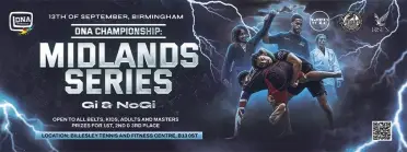 DNA Championship: Midlands Series - September - BJJ Tournament in Birmingham 2026