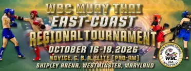 East Coast Regional Tournament, October 2026