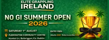 Elite Grappling Ireland - No Gi Summer Open 2026