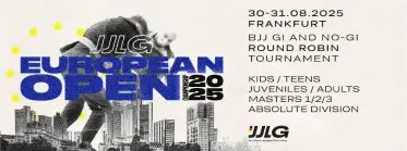 EUROPEAN OPEN CHAMPIONSHIP 2025 I JJLG