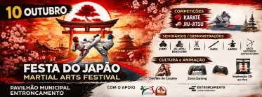 Festa do Japão – Martial Arts Festival 2026 / BJJ GI &amp; NO-GI - BJJ Tournament in Entroncamento 2026