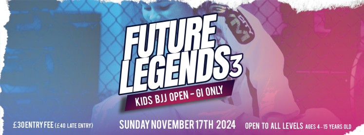 Future Legends 3 - Kids BJJ Open London