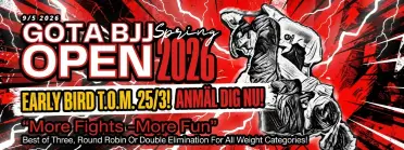Gota Bjj Open Spring 2026