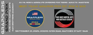 GRAPPLERS GRAND PRIX BJJ GI, NOGI & ABSOLUTE