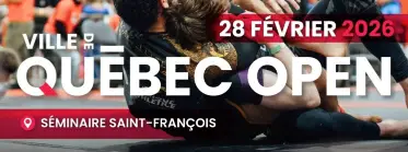 GRAPPLERS LEAGUE 28 FÉVRIER 2026 - VILLE DE QUÉBEC / QUEBEC CITY OPEN FEBRUARY 28TH