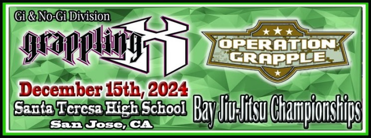 Grappling X 12/15/2024 Bay Jiu Jitsu Championships