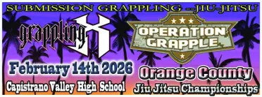 Grappling X 2/14/2026 OC Jiu Jitsu Championships Mission Viejo, CA