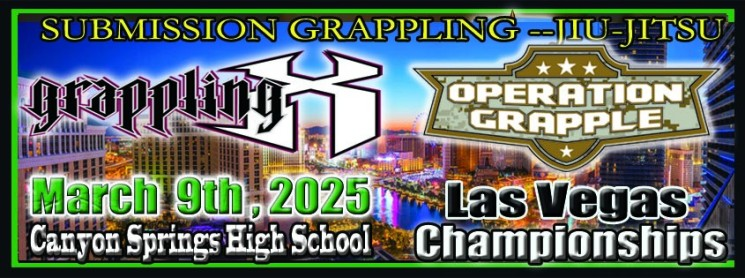 Grappling X 3/9/2025 Las Vegas Jiu Jitsu Championships