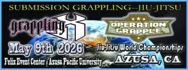 Grappling X 5/9/2026 Jiu Jitsu World Championships, Azusa, CA