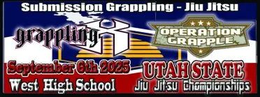 Grappling X 9/6/2025 Utah State Jiu Jitsu Championships