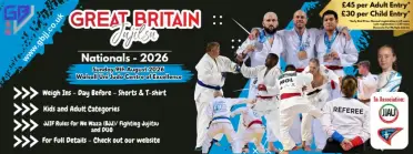 Great Britain Jujitsu Nationals 2026 - BJJ Tournament in Walsall 2026