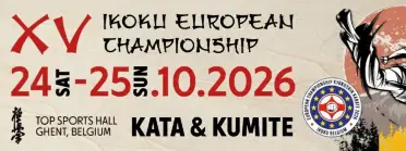 IKOKU European Championship Kata &amp; Kumite 2026