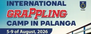 INTERNATIONAL IGF GRAPPLING SPORTS CAMP   ” PALANGA 2026” - BJJ Tournament in Palanga 2026
