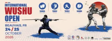 International Wushu Open - Beauvais 2026