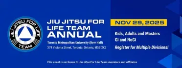 JIU-JITSU FOR LIFE TEAM 2025 ANNUAL