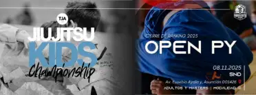 Jiujitsu Kids Championship + OPEN Paraguay