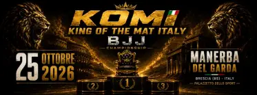 King of the Mat Italy - BJJ Tournament in Manerba Del Garda (Bs) 2026