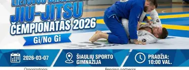 Lithuanian Brazilian Jiu-Jitsu Championship 2026 Gi/No Gi