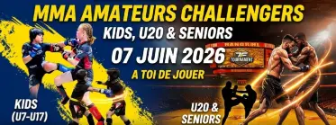 MMA CHALLENGER KIDS/SENIOR-U20 BY G-FIGHT