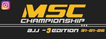 MSC Championship BJJ 3rd Edition