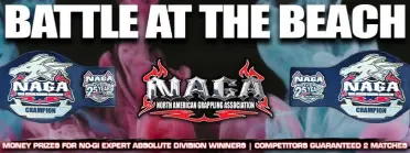 NAGA Battle at the Beach Grappling Championship Kids & Teens (17 & Under)