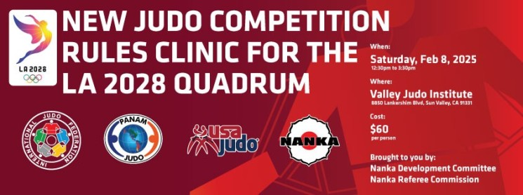 New Judo Competition Rules Clinic