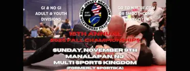 NJBJJF FALL CHAMPIONSHIPS 2025