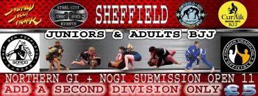 NORTHERN GI + NOGI BJJ IBJJF &amp; SUBMISSION ONLY RULESET OPEN 11 IN SHEFFIELD - BJJ Tournament in Sheffield 2026