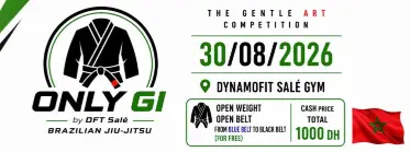 Only Gi Competition 1st Edition 2026 - BJJ Tournament in Salé 2026