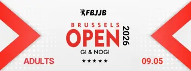 OPEN BRUSSELS 3 FBJJB RANKING ***** ADULT GI &amp; NoGi 09.05.2026