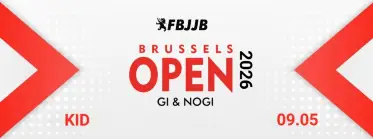 OPEN BRUSSELS 3 FBJJB RANKING KID GI &amp; NoGi 09.05.2026