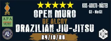 OPEN MURO DE ALCOY - BJJ Tournament in Alicante Valencia 2026
